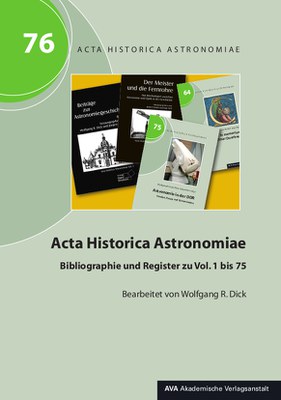 Titelbild Acta 76